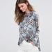 Free People Tops | Free People | Nouveau Tulip Wrap Lace Long Sleeve Top | Color: Blue/White | Size: M
