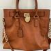 Michael Kors Bags | Michael Kors, Bag, Large Satchel, Used, Small Water Stain On Bottom | Color: Brown | Size: Large