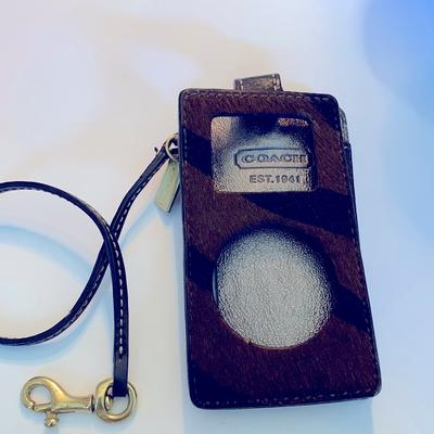 Coach Accessories | Coach Ipod Mini Zebra Case | Color: Black/Brown | Size: Os