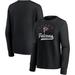 Women's Fanatics Branded Black Atlanta Falcons Ultimate Style Pullover Sweatshirt