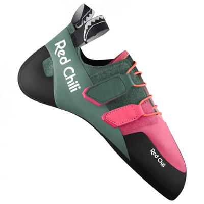 Red Chili - Fusion Lv II - Kletterschuhe UK 4,5 | EU 37 oliv/rosa