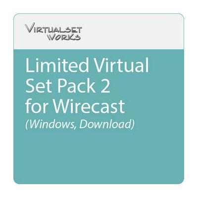 Virtualsetworks Limited Virtual Set Pack 2 for Wirecast (Windows, Download) VSW2WPPC