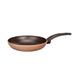 NutriChef Non Stick Aluminium Frying Pan Non Stick/Enameled Cast Iron/Cast Iron in Brown/Gray | 1.97 H x 17.09 D in | Wayfair PRTNCCW12BRWMFP
