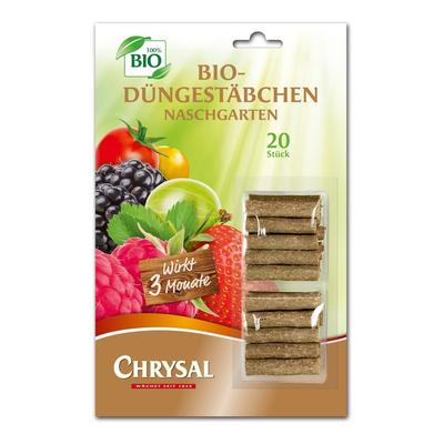 Bio Naschgarten Düngestäbchen 20 Stück - Chrysal Image