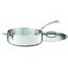 Cuisinart FCT33-28H French Classic Tri-Ply Stainless 5-1/2-Quart Saute Pan with Helper Handle and Cover