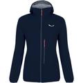 SALEWA Damen Funktionsjacke AGNER 2 PTX 3L W JKT, Größe 40 in Blau