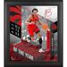 "Scottie Barnes Toronto Raptors 2022 NBA Rookie of the Year 15'' x 17'' Framed Collage Photo"