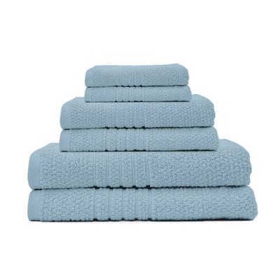 Softee 6-Pc. Towel Set by ESPALMA in Aqua