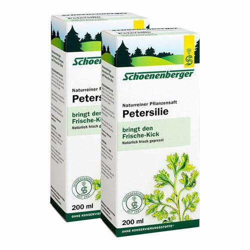 Schoenenberger Bio Petersilie, Saft 2x200 ml