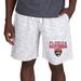 Men's Concepts Sport White/Charcoal Florida Panthers Alley Fleece Shorts