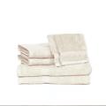 Deluxe 6-Pc. Towel Set by ESPALMA in Ecru