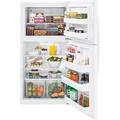 GE Appliances 33" Top Freezer Energy Star 21.1 cu. ft. Refrigerator in White | 66.75 H x 32.75 W x 34 D in | Wayfair GTE21GTHWW