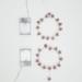 The Holiday Aisle® Dutta Battery Operated LED Fairy String Lights w/ Sugar Skull Motif in White | 0.25 H x 133 W in | Wayfair