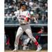 Trevor Story Boston Red Sox Unsigned Team Debut Photograph