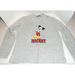 Disney Shirts & Tops | Disney Mickey Mouse Children's Long Sleeve V-Neck Sweatshirt Size: Large - Gray | Color: Gray | Size: Lb