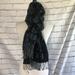 Coach Accessories | Coach Black & Dark Gray Signature Monogrammed Scarf W/ Fringe Details, Nwt! | Color: Black/Gray | Size: Os