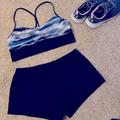 Nike Swim | Nwot Nike Women’s Swim Top | Color: Black/Blue | Size: Xl