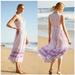 Anthropologie Dresses | Anthropologie Ro’s Garden Mariana Midi Dress | Color: Pink/White | Size: S