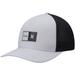 Men's Hurley Gray/Black Natural 2.0 Trucker Snapback Hat