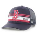 Men's '47 Blue Boston Red Sox Cumberland Trucker Snapback Adjustable Hat