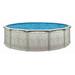 Aquarian 15' x 52" Khaki Venetian Round Above Ground Backyard Swimming Pool Steel in Gray | 51.6 H x 180 W x 180 D in | Wayfair WVK0015D52SM