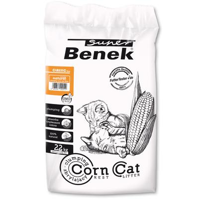 35L Super Benek Natural Corn Clumping Cat Litter