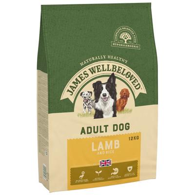 24kg Adult Lamb & Rice James Wellbeloved Dry Dog Food