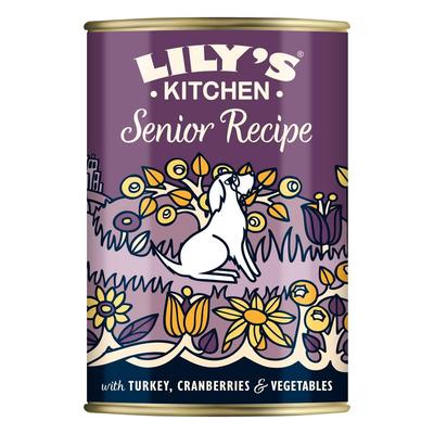 24x400g Senior Recipe Lily's Kitchen Wet Dog Food