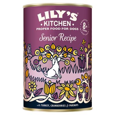 24x400g Senior Recipe Lily's Kitchen Wet Dog Food