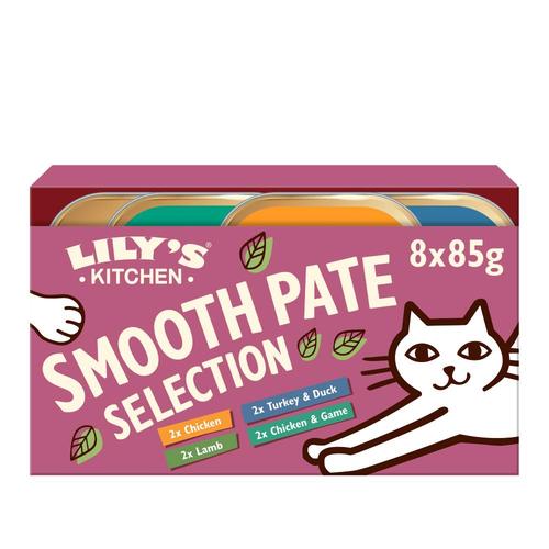 16x85g Paté Selection (Everyday Favourites) Lily’s Kitchen Wet Cat Food
