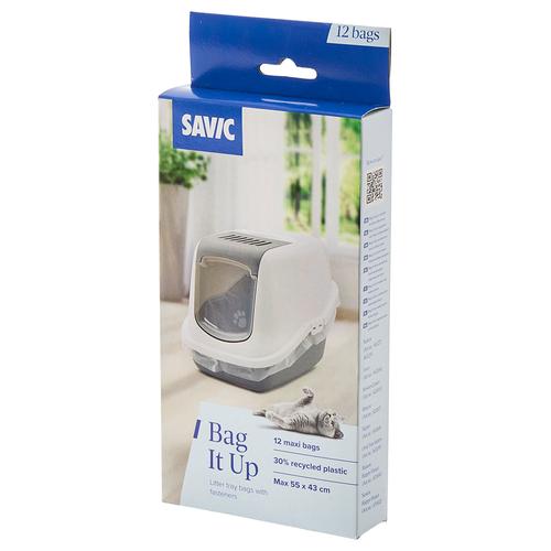 12x Maxi Litter Tray Bags For Savic Nestor Impression Litter Box