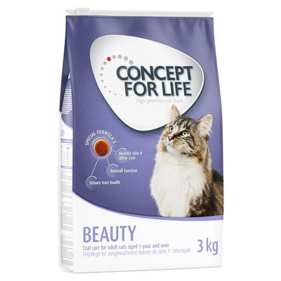 3kg Beauty Concept for Life Dry Cat Food