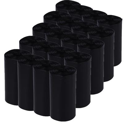 20x Rolls Dog Poop Bags | Black | 20 Bags/Roll