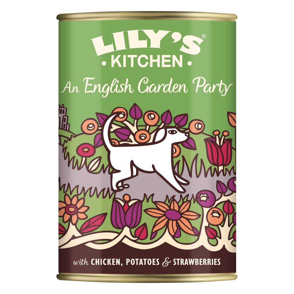 6x400g An English Garden Party Lily's Kitchen Wet Dog Food