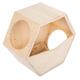 Lulu Wall Mounted Cat Den 49x30x42.5cm Beige