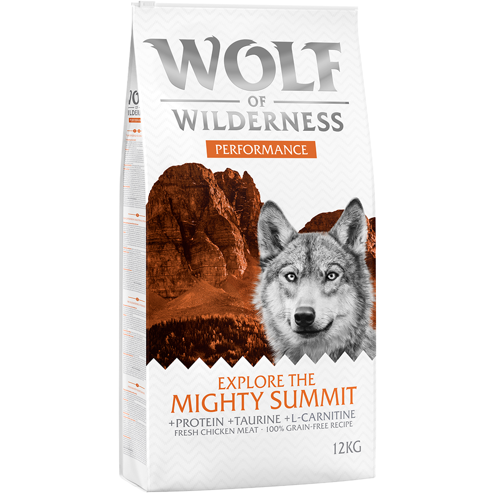 2x12kg Energy Performance Wolf of Wilderness Explore Dry Dog Food