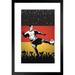 Latitude Run® Germany Soccer Player Sports Matted Framed Art Print Wall Decor 20X26 Inch Paper | 26 H x 20 W x 1.5 D in | Wayfair