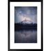 Latitude Run® The Milky Way Over Lost Lake Mount Hood Oregon Photo Matted Framed Art Print Wall Decor 20X26 Inch | 26 H x 20 W x 1.5 D in | Wayfair