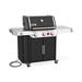 Weber Genesis 335 Gas Grill, 3 Burner Stainless Steel in White/Black | 48.5 H x 62 W x 27 D in | Wayfair 37410001