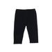 Zara Leggings: Black Solid Bottoms - Kids Girl's Size 8