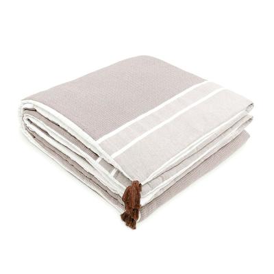Edredon 90x190 taupe clair