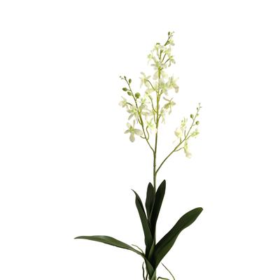 30.5-inch White Dendrobium Orchid Stem (Set of 3)