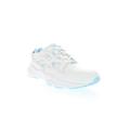 Women's Stability Walker Sneaker by Propet in White Light Blue (Size 5.5 XXW)
