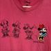 Disney Tops | Disney Pink Minnie Mouse Shirt Stitched Disneyworld Florida Xl 16-18 | Color: Pink | Size: Xl