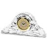 Gold Longwood Lancers Crystal Clock