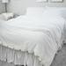 Alwyn Home Tilden Linen 3 Piece Duvet Cover Set Linen in White | King Duvet Cover + 2 King Shams | Wayfair B4188C401B404B37BA56D9AE4060A98A
