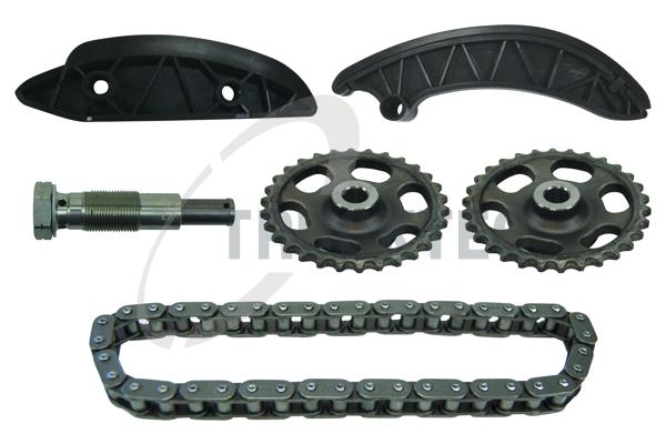 TRUCKTEC AUTOMOTIVE Steuerkettensatz 02.12.250 für MERCEDES-BENZ A6510520100 A6510500016cpl.3 A6510520000