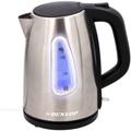 Dunlop - Bollitore Elettrico 1,7Lt 2200W Acqua Calda Acciaio Cordless con Luce led