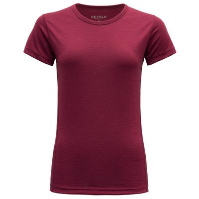 Devold - Breeze Woman T-Shirt - Merinounterwäsche Gr XS rot