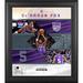 "De'Aaron Fox Sacramento Kings Framed 15"" x 17"" Stitched Stars Collage"